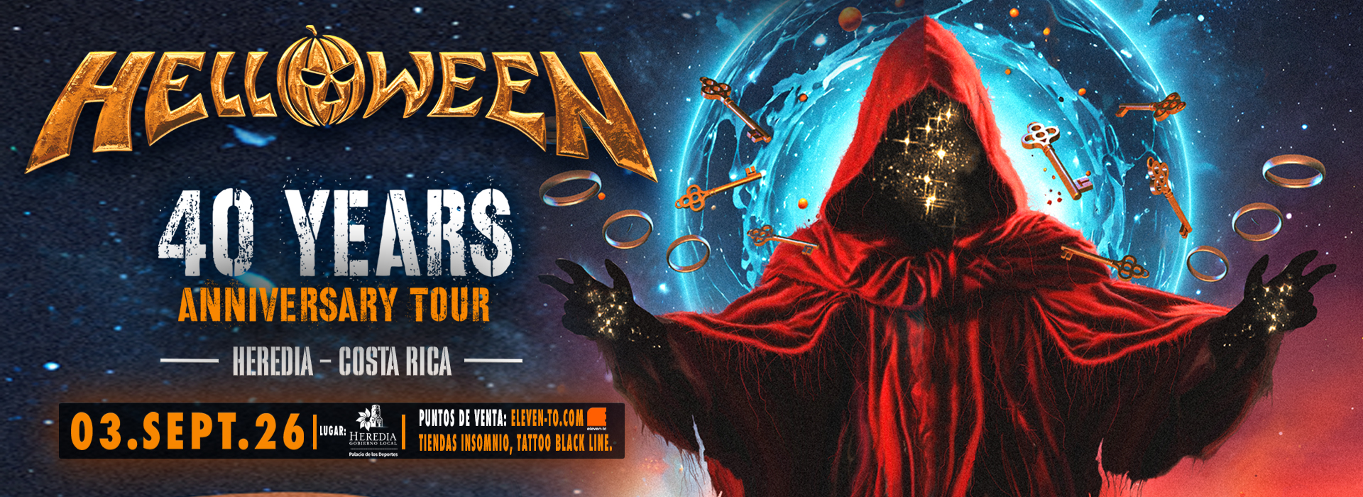 HELLOWEEN 40 Years – Anniversary tour 2026