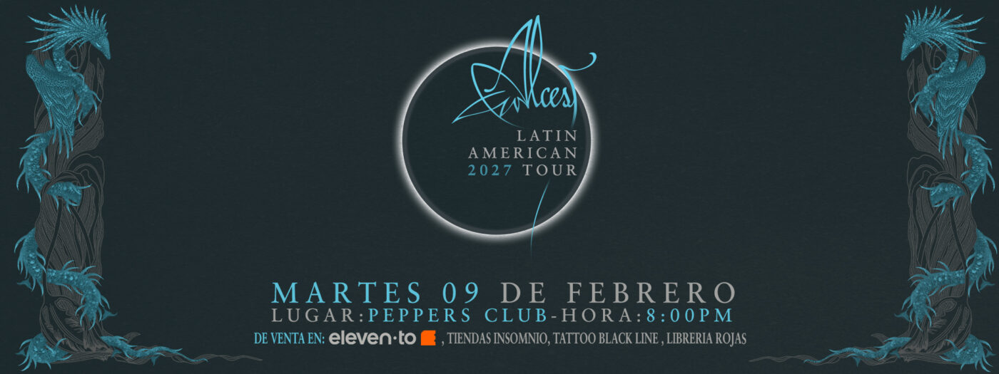 Alcest Les Chants de L’Aurore – Latin america 2027