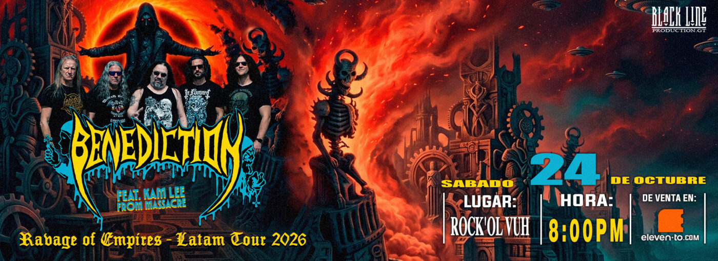 Benediction en Guatemala – Revage of Empires Latam Tour 2026